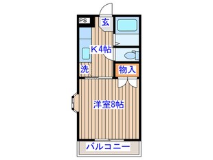 郡山ハイツの物件間取画像